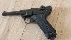 Luger P08 9mm Parabellum Pistole Deko Modellwaffe
