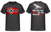 Alles hat ein Haken nur das Kreuz hat 4 T-Shirt